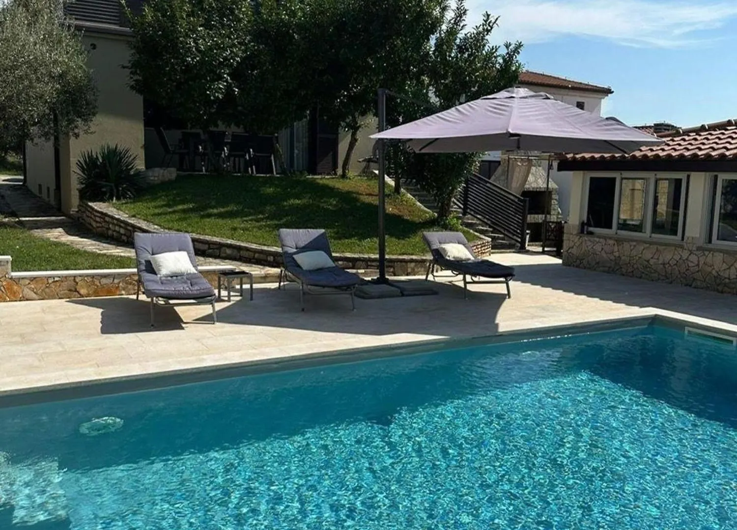 Ferienhaus Marija 300M2 Mit Pool 4-Sterne Vilanija